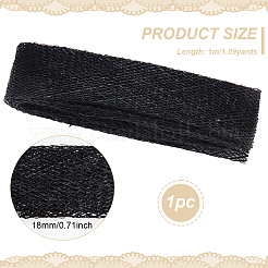 Linen Ribbon&nbsp;OCOR-WH0082-182B-02