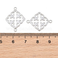 Brass Connector Charms&nbsp;KK-CBA7BFE-04P