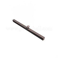 Alloy Purse Bag Wallet Straight Edging Strip&nbsp;FIND-WH0090-71B