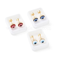 304 Stainless Steel Evil Eye Earlobe Plugs&nbsp;EJEW-H105-12