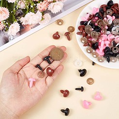 12 Styles Plastic Dog Safety Craft Noses&nbsp;FIND-GF0004-64