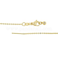 Natural Shell Pendant Brass Cable Chain Necklaces&nbsp;WG70183-01
