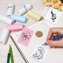4 Sets 3 Styles Direct Thermal Paper Roll&nbsp;DIY-CP0010-90