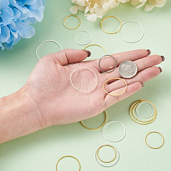 Brass Linking Rings&nbsp;KK-YS0001-03