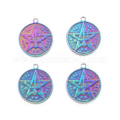 Ion Plating(IP) 201 Stainless Steel Pendants&nbsp;STAS-N098-238M