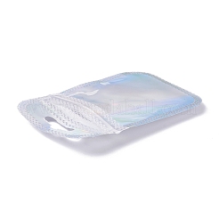 PP製再封可能袋  ジップトップバッグ  セルフシールバッグ  長方形  カラフル  9x5.5x0.15cm  50個/袋&nbsp;OPP-Z002-07