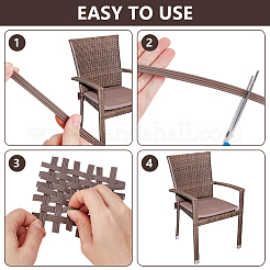 1Bundle Plastic Wicker Strips&nbsp;AJEW-BC0010-22A