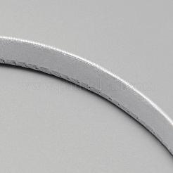 単純なプラスチックヘアバンドのパーツ  歯抜け  布で覆わ  ミックスカラー  120mm  9.5mm&nbsp;OHAR-Q275-04