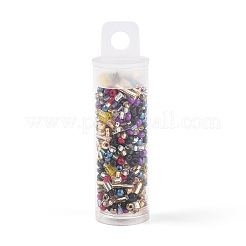 7 Bottles DIY Glass Seed Beads Sets&nbsp;DIY-N006-02F