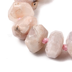 Natural Cherry Blossom Agate Beads Strands&nbsp;G-K195-04A