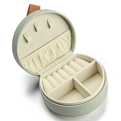 PU Leather Mini Jewelry Storage Box&nbsp;LS-AJEW-Z011-01A