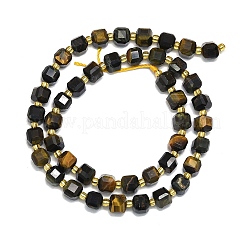 Natural Tiger Eye Beads Strand&nbsp;G-I376-D10-01