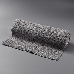 極細繊維クリーニングタオル  食器用布  正方形  グレー  250x250x0.5mm  12PCS /ロール&nbsp;AJEW-WH20080-98B