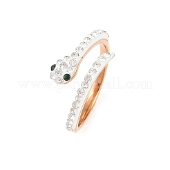 304 Stainless Steel Cuff Rings&nbsp;RJEW-E158-02RG