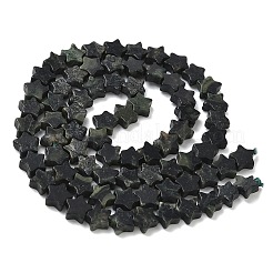 天然カンババジャスパービーズ連売り  スター  5.5x6.5x2.5mm  穴：0.8~1mm  約73~78個/連  15.35~15.47インチ（39~39.3cm）&nbsp;G-G085-B62-02