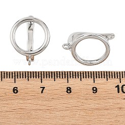 SHEGRACE Brass Hoop Earring Findings&nbsp;XGRQ79244-942P