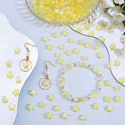 800Pcs 2 Styles Eco-Friendly Transparent Acrylic Beads&nbsp;TACR-SP0001-01E