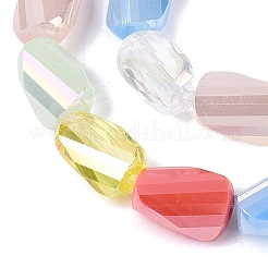 Electroplate Mixed Styles Glass Beads Strands&nbsp;EGLA-N022-10A-A04
