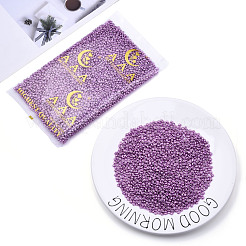 Dyed Opaque Colours Glass Seed Beads&nbsp;SEED-N004-007-06