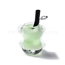 Luminous Translucent Resin Pendants&nbsp;RESI-D057-07