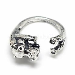 Adjustable Alloy Cuff Finger Rings&nbsp;RJEW-S038-081