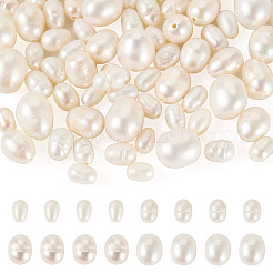 75Pcs 4 Styles Natural Cultured Freshwater Pearl Beads&nbsp;PEAR-TA0001-21