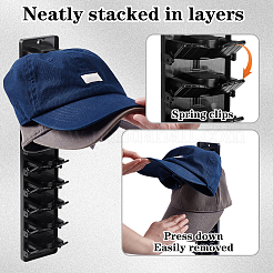 Plastic Baseball Cap Storage Rack&nbsp;ODIS-WH0030-343