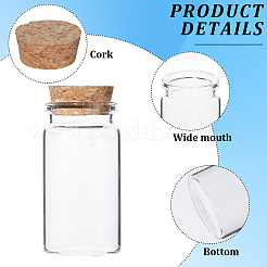 Glass Jar Glass Bottles Bead Containers&nbsp;AJEW-SP0003-91A