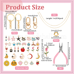 DIY Keychain Making Kit&nbsp;DIY-PH0032-86
