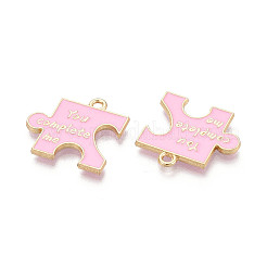 Alloy Enamel Pendants&nbsp;ENAM-T024-14B-G