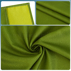 ポリエステル風呂敷  正方形  オリーブドラブ  700x690x0.5mm&nbsp;DIY-WH0698-122B