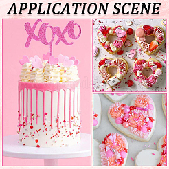 Valentine's Day Lip Handmade Polymer Clay Cabochons&nbsp;CLAY-SC0001-97A