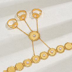 Bohemian Brass Finger Ring Bracelets&nbsp;KT1838-1