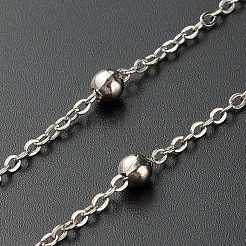 Brass Satellite Chain Necklaces&nbsp;NJEW-JN03558-02