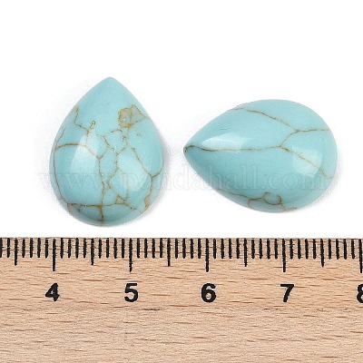 Dyed Synthetic Turquoise Cabochons&nbsp;G-H094-01A-23-1