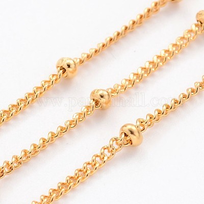 304 Stainless Steel Twisted Chains&nbsp;CHS-K003-02G-0.5MM-1