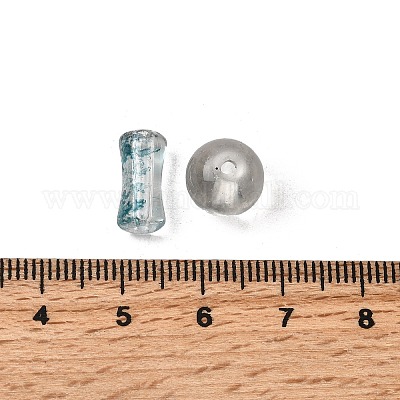 透明ガラスビーズ  混合図形  ブラック  5.5~16x6~11.5x6.5~10.5mm  穴：1.2~1.6mm  約1470個/1000g&nbsp;DGLA-C005-01J-1