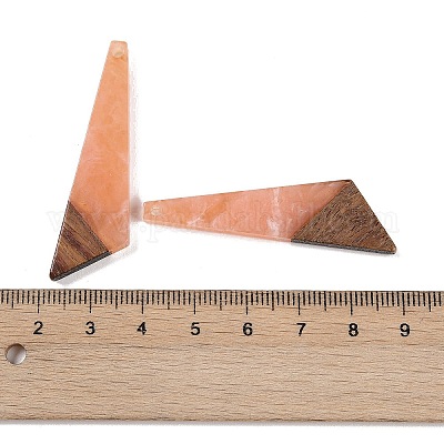 Resin & Wood Pendants&nbsp;WOOD-F015-15A-1