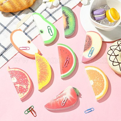 9Pcs 9 Styles Fruit Theme Note Paper&nbsp;ST-CJ0044-001-1