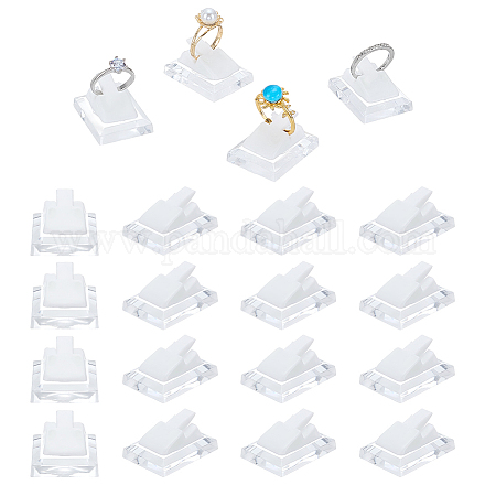 Plastic Single Ring Display Stands&nbsp;RDIS-WH0030-03A-1