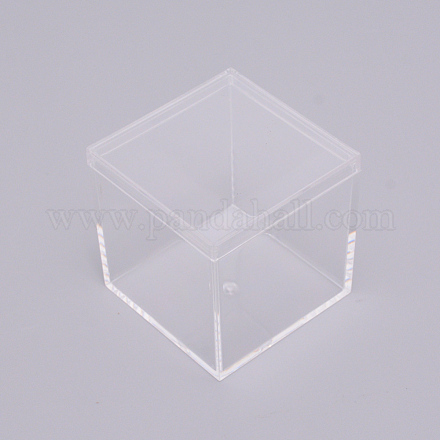 Plastic Box&nbsp;CON-WH0074-41B-1