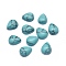 Synthetic Turquoise Cabochons, teardrop, 8x6x3mm