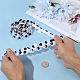 2 Yards Polyester Beaded Trims&nbsp;SRIB-PH0001-85-3
