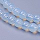 オパールラウンドビーズ連売り  6mm  穴：1mm  約69個/連  16.1インチ&nbsp;GLAA-A025-6mm-04-2