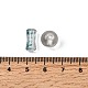 透明ガラスビーズ  混合図形  ブラック  5.5~16x6~11.5x6.5~10.5mm  穴：1.2~1.6mm  約1470個/1000g&nbsp;DGLA-C005-01J-3
