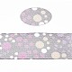 メッシュリボン  プラスチックネットスレッドコード  花柄  パープル  50mm  50ヤード/バンドルに関する&nbsp;PNT-S030-002F-3