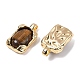 Brass with Gemstone Pendants&nbsp;KK-Q030-25A-G-2