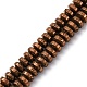 Electroplated Natural Lava Rock Beads Strands&nbsp;G-A256-E01-01D-1