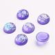 Half Round Resin Imitation Opal Cabochons&nbsp;CRES-D029-16-1
