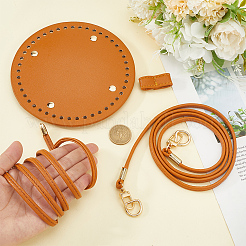 1 Bag DIY Round-shaped Bucket Bag Making Kits&nbsp;PURS-CL0001-09A